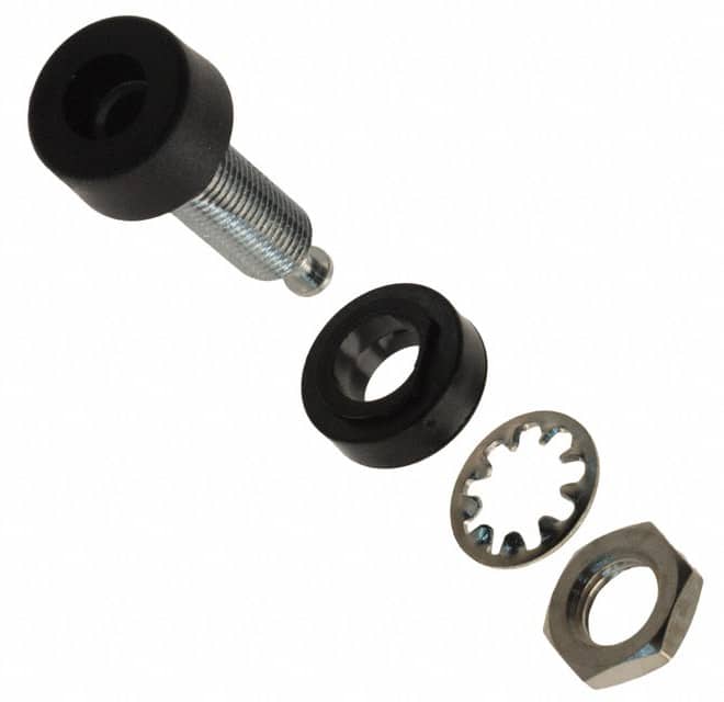 1581-0 CONN BANANA JACK TURRET BLACK