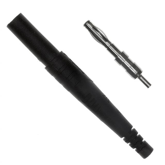 6383-0 CONN BANANA PLUG BLACK