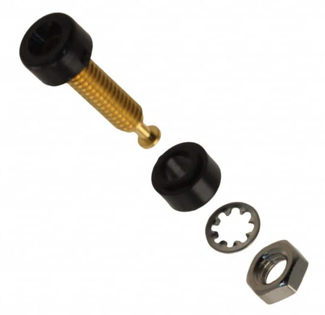 3542-0 CONN TIP JACK THRD BLACK