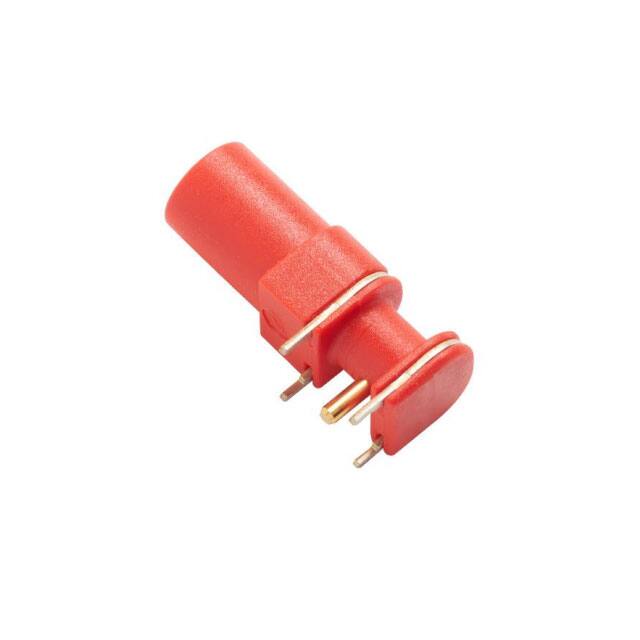 73099-2 R/A 4MM MOUNTG SAFE JACK/PCB RED