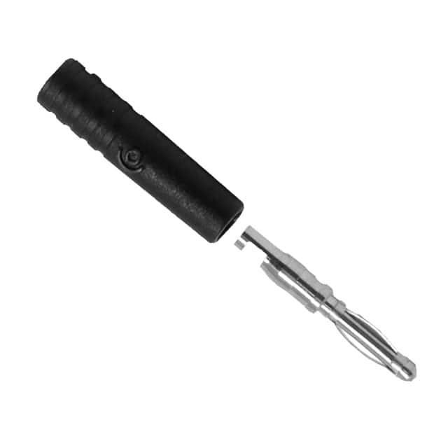 CT3098-0 PLUG DIY 2MM SLDR PRESS INSL BLK
