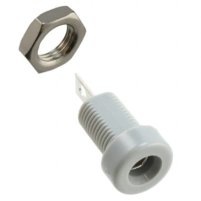108-0913-001 CONN BANANA JACK SLDR TABS GRAY