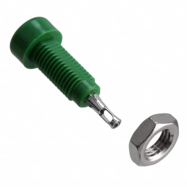 105-0804-001 CONN TIP JACK SLDR EYELET GREEN