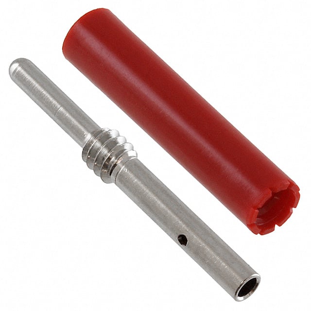 105-0772-001 CONN TIP PLUG RED