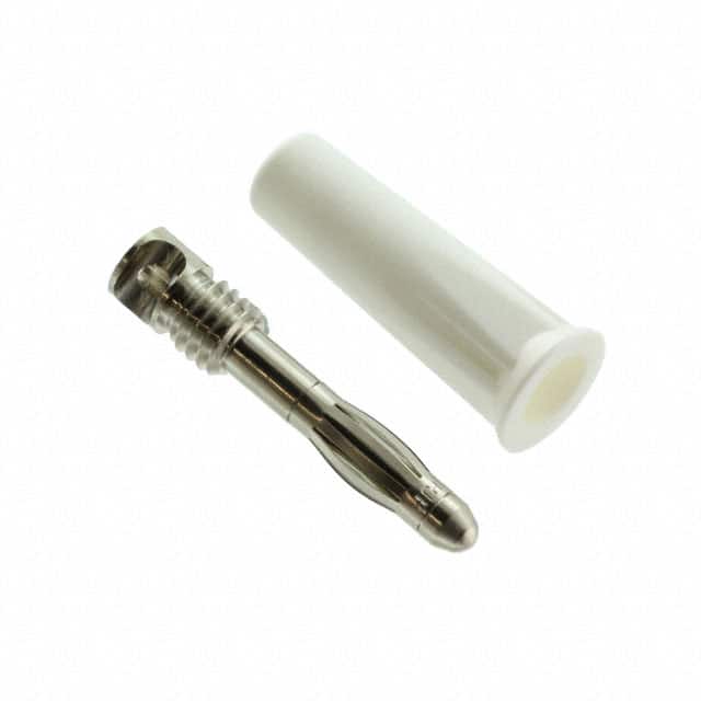 CT2002-9 CONN BANANA PLUG SOLDER WHITE