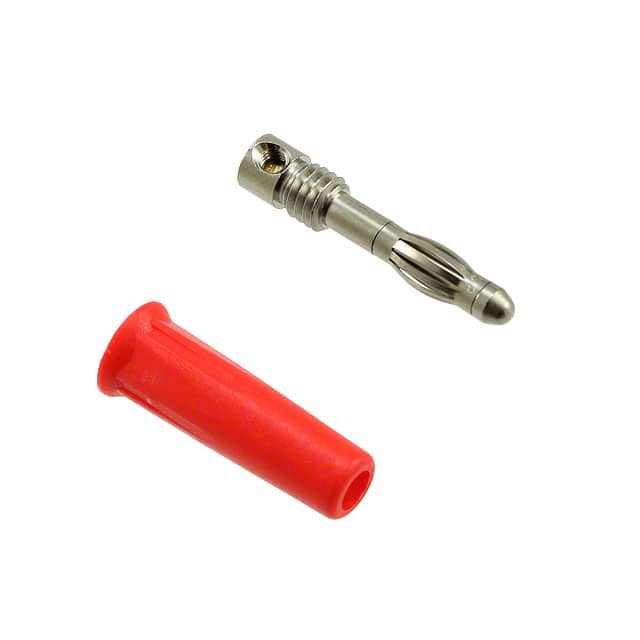 5934-2 CONN BANANA PLUG SOLDERLESS RED