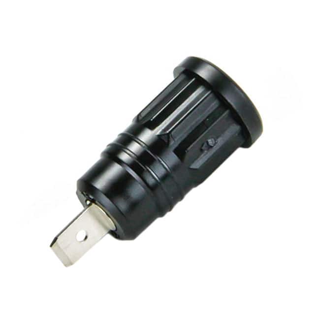 CT2915-0 CONN BANANA JACK QC BLACK