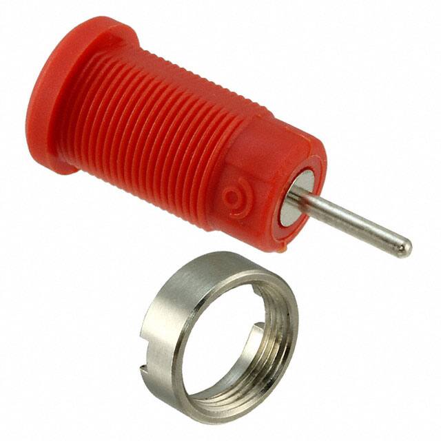 CT2904-2 CONN BANANA JACK SOLDER RED