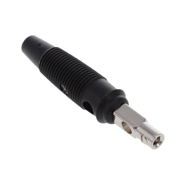 930726100 TEST PLUG BLK 4MM PIN INSUL SCRE