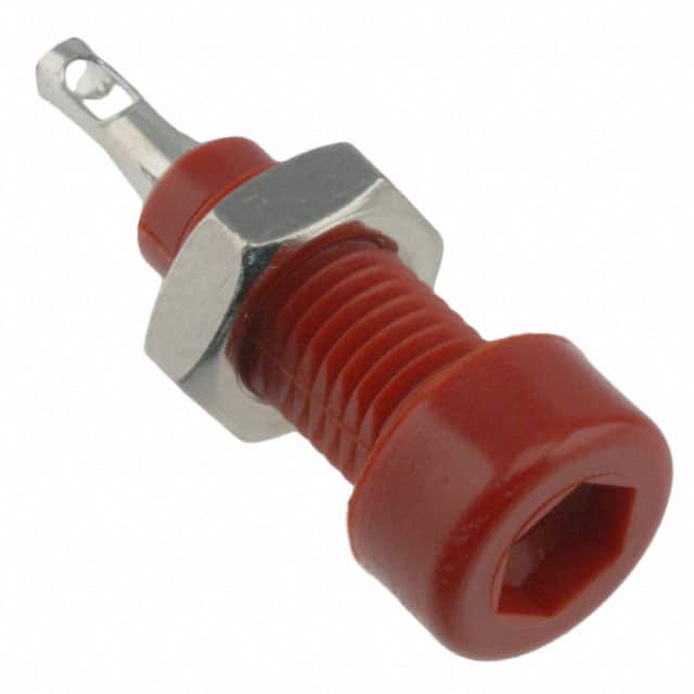 6019 CONN TIP JACK SLDR EYELET RED