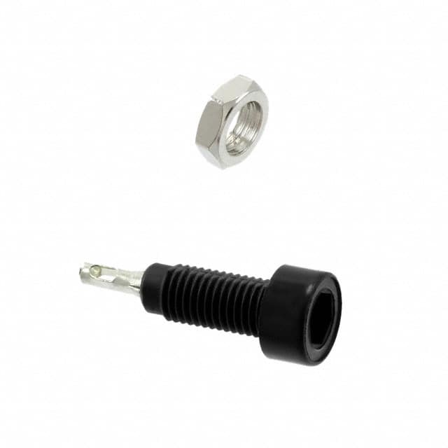 6020 CONN TIP JACK SLDR EYELET BLACK