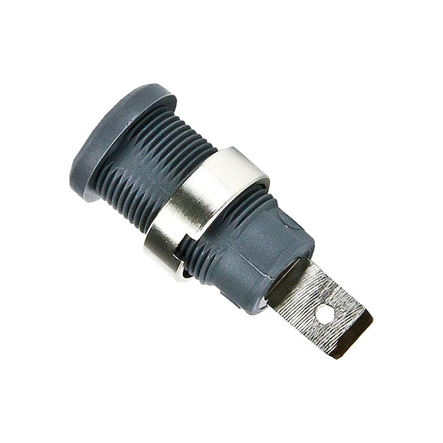 CT2238-8 CONN BANANA JACK QC GRAY