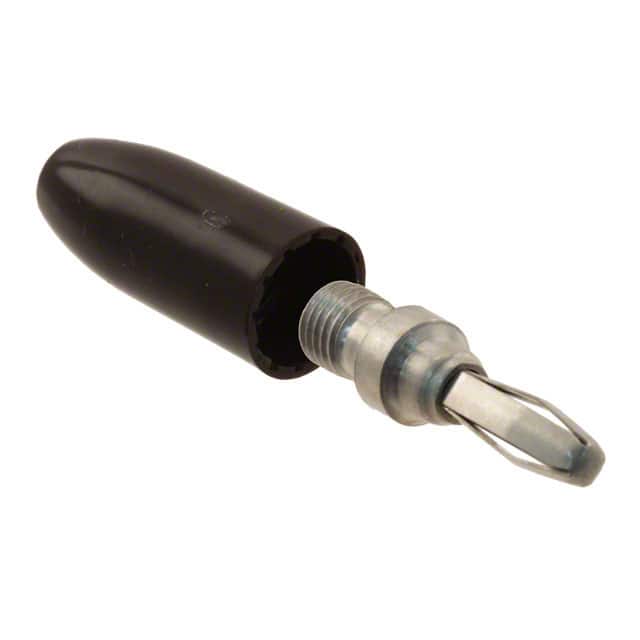 108-0308-001 CONN BANANA PLUG SLDRLESS BROWN
