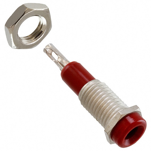 105-0252-001 CONN TIP JACK SLDR EYELET RED