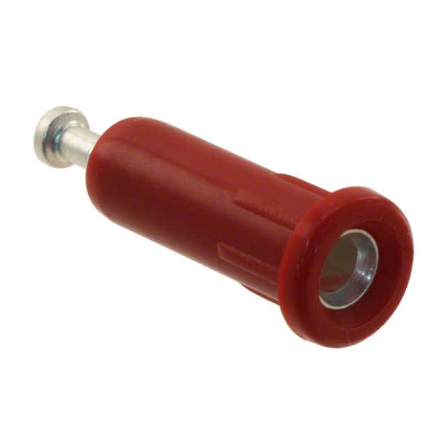 105-1042-001 CONN TIP JACK TURRET RED