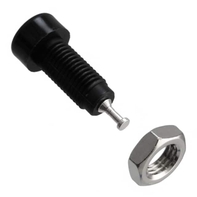 105-0603-001 CONN TIP JACK TURRET BLACK