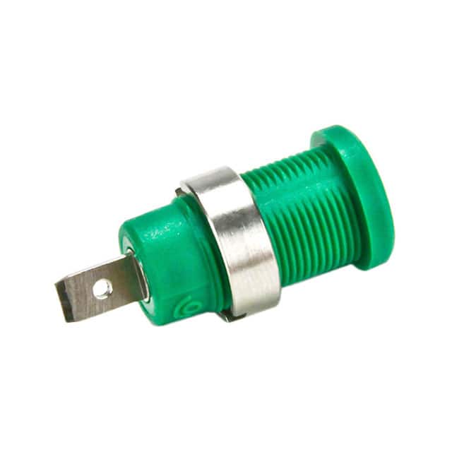 CT2910-5 CONN BANANA JACK QC GREEN