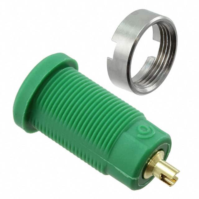 5931-5 CONN BANANA JACK SOLDER GREEN
