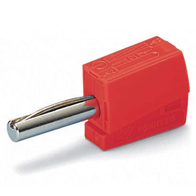 215-212 BANANA PLUG; FOR SOCKET 4 MM ; 2