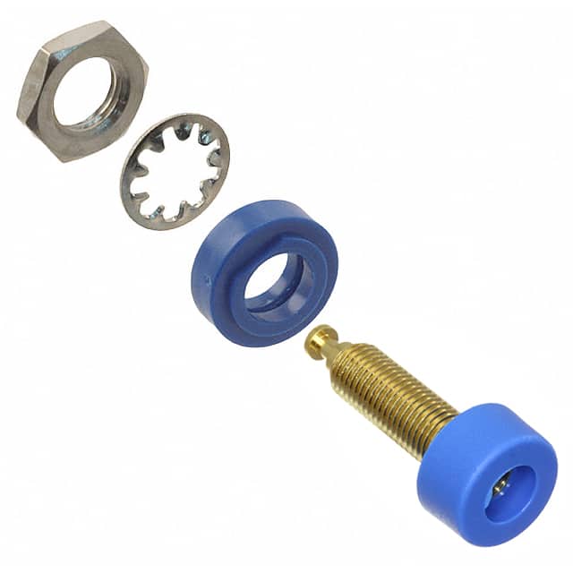 2854-6 CONN BANANA JACK TURRET BLUE