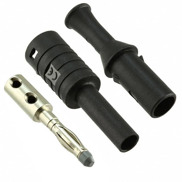 CT2989-0 CONN BANANA PLUG SLDRLESS BLACK
