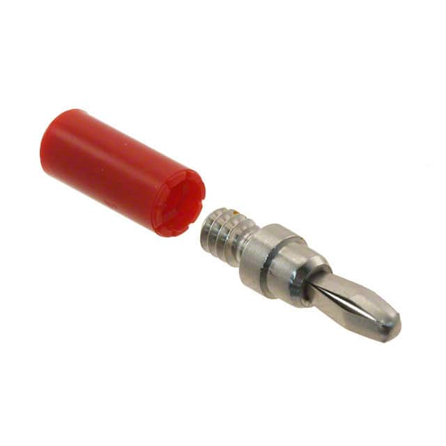 108-1002-001 CONN BANANA PLUG MINI SLDR RED