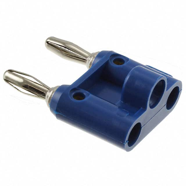 MDP-6 CONN DBL BAN PLUG STACK SLDRLESS