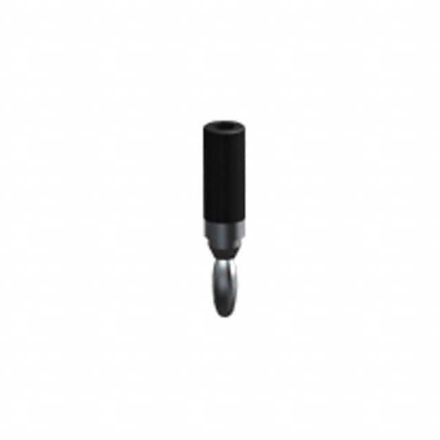 6077 CONN BANANA PLUG MINI SLDR BLACK