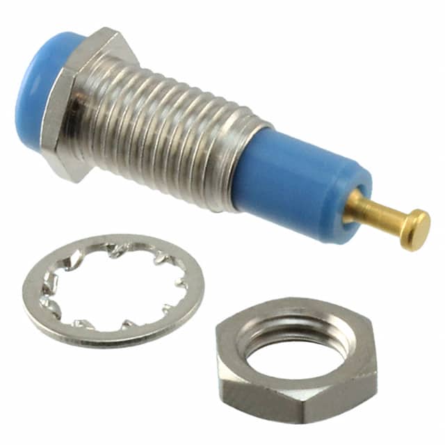 105-0210-200 CONN TIP JACK TURRET BLUE