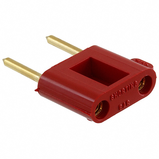 3452-2 CONN DBL TIP PLG STACK SLDRLESS