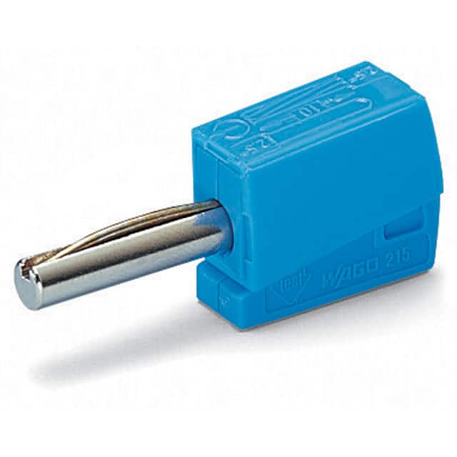 215-711 BANANA PLUG; FOR SOCKET 4 MM ; 2