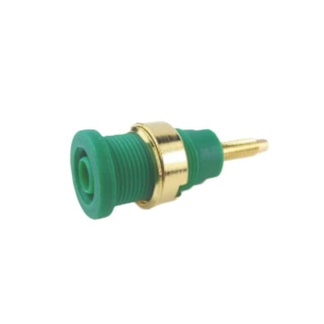 FCR7358GG BANANNA JACK 4MM S16NS GREEN M4