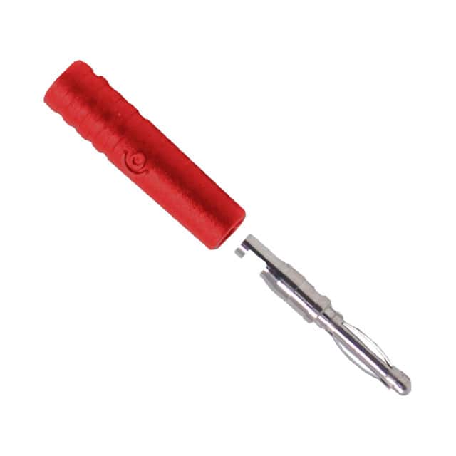 CT3098-2 PLUG DIY 2MM SLDR PRESS INSL RED