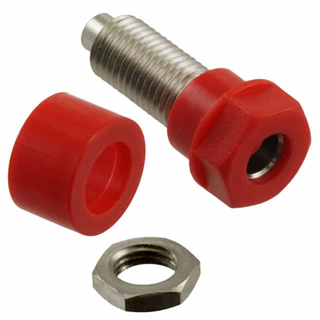 CT2228-2 CONN BANANA JACK SOLDER RED