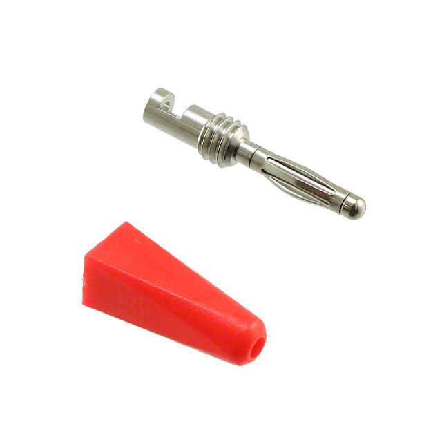 5936-2 CONN BANANA PLUG MINI SLDR RED