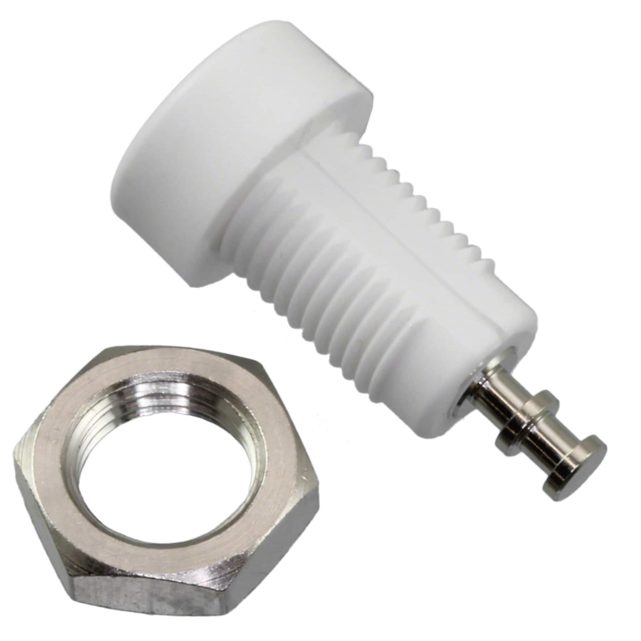 9284WTE CONN BANANA JACK TURRET WHITE