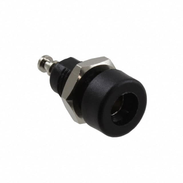9284BLK CONN BANANA JACK TURRET BLACK