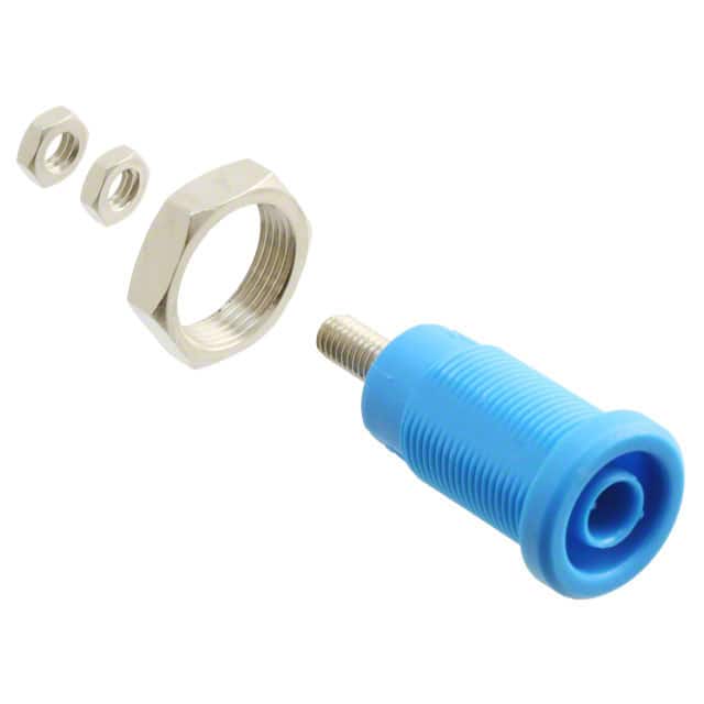 72930-6 CONN BANANA JACK THRD BLUE