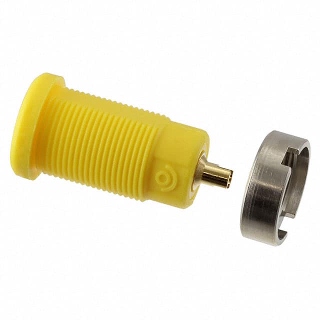 5931-4 CONN BANANA JACK SOLDER YELLOW