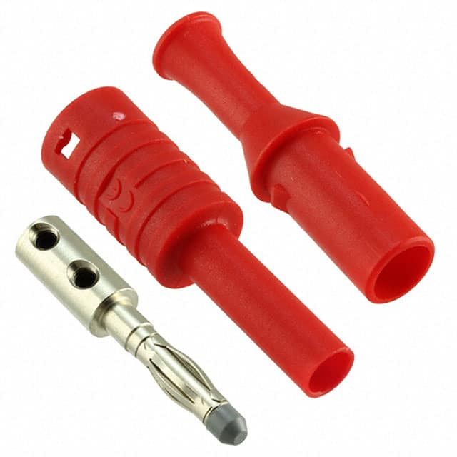 CT2989-2 CONN BANANA PLUG SOLDERLESS RED