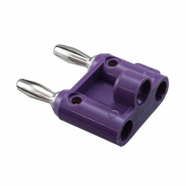 MDP-7 CONN DBL BAN PLUG STACK SLDRLESS