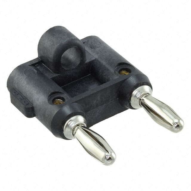 4898-0 CONN DBL BAN PLUG STACK SLDRLESS