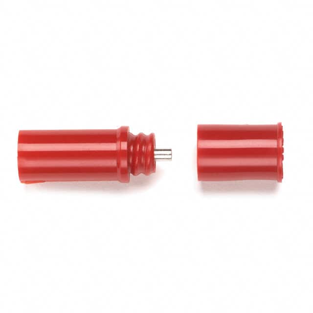 4933-2 CONN BANANA PLUG RED