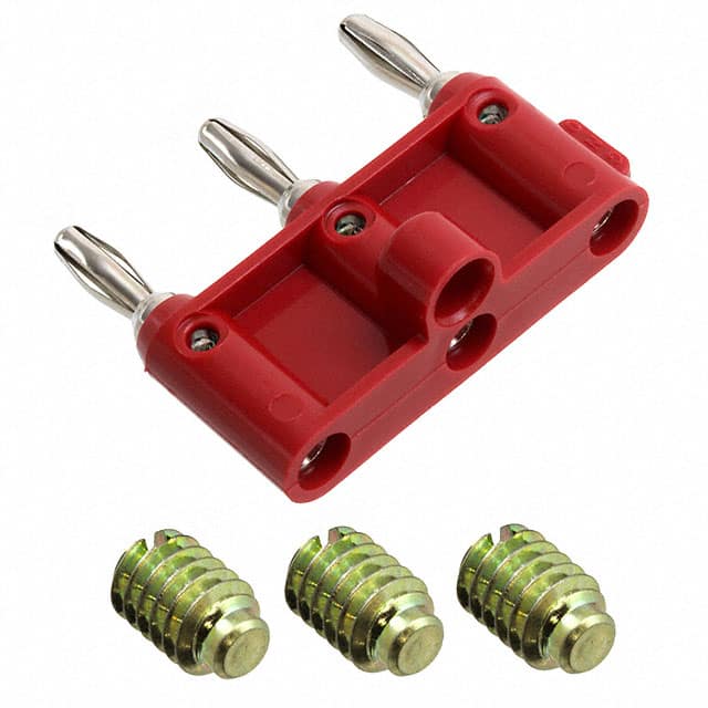 2970-2 CONN TRPL BAN PLG STACK SLDRLESS