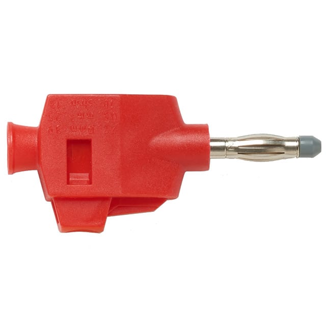 73090-2 CONN BANANA PLUG SOLDERLESS RED