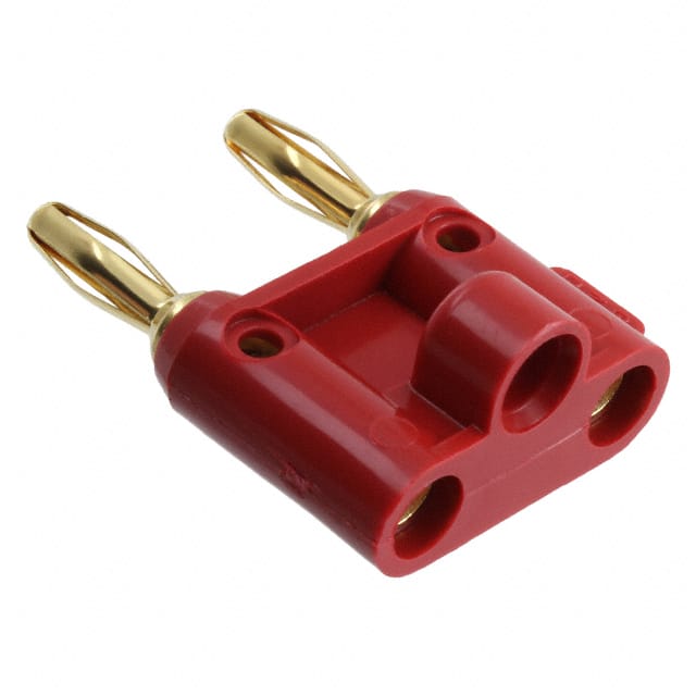 4892-2 CONN DBL BAN PLG STACK SLDRLESS