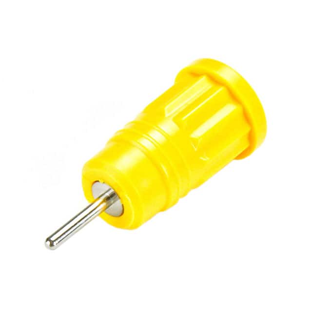 CT2912-4 CONN BANANA JACK SOLDER YELLOW
