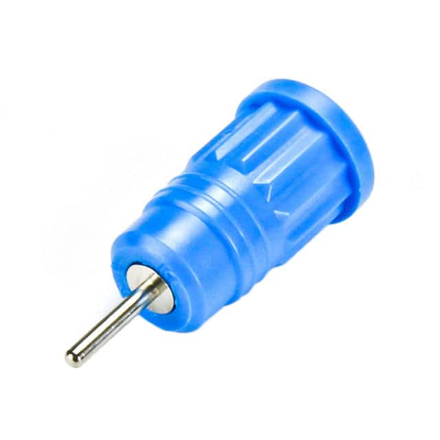 CT2912-6 CONN BANANA JACK SOLDER BLUE
