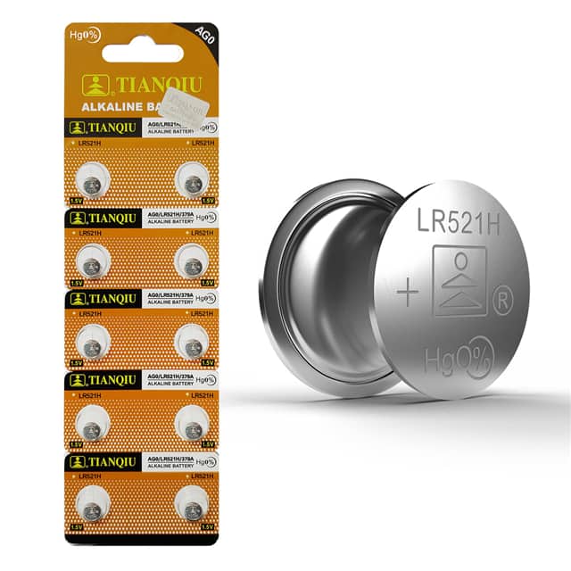 LR521H (AG0) BATTERY ALKALINE 1.5V