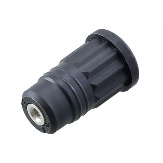 CT2914-0 CONN BANANA JACK PRESS-FIT BLACK